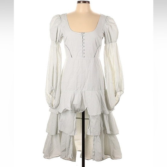 Jonathan Simkhai Gingham Dress - Picture 3 of 6